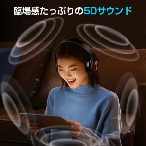 ワイヤレスヘッドホン ヘッドホン Blueto...の詳細画像3