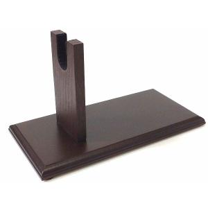 手作り■木製　ガンスタンド　（スライド部分 約20mmまで）　GUNスタンド　リボルバー用　『GS20』