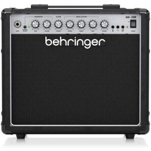 Behringer HA-20R 20 W ギターアンプ with 2 Independent Channels, VTC チューブ モデリング, Reverb and Original Bugera 8" スピーカー｜worldmusic