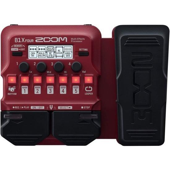 Zoom B1X FOUR ベース マルチエフェクツ プロセッサー with Expression ...