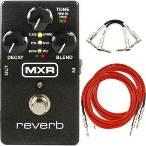 MXR M300 Reverb アナログ ギター エフェクトペダル + ケーブル