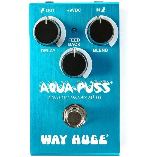 Way Huge Smalls Aqua-Puss アナログ ディレイ ギター エフェクトペダル (...