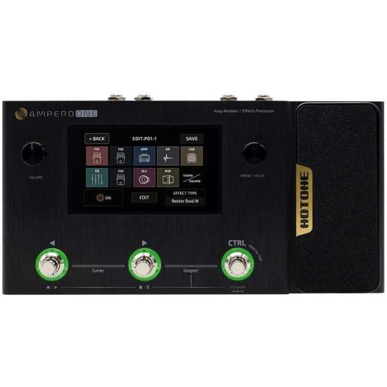 Hotone ampero One MP-80 ギター ベース アンプ モデリング IR キャビネッ...