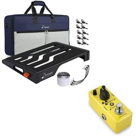 Donner ギター ペダル Board バンドル with ディレイ ペダル Yellow Fal...