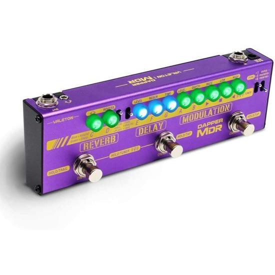 Valeton マルチ エフェクトs ギター ペダル Dapper MDR of Reverb ディ...