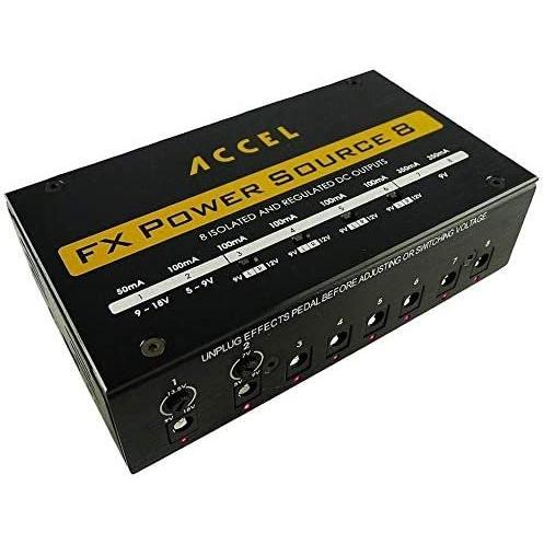 Accel Power Source 8 Isolated Output ペダル パワーサプライ f...