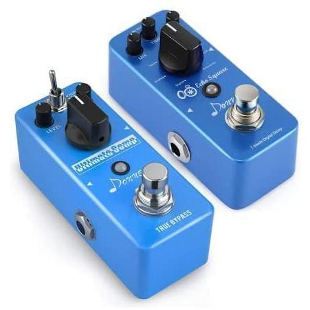 Donner コンプレッサー ペダル バンドル with Digital ディレイ ペダル, Mul...