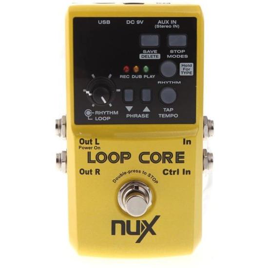NUX Loop Core Violao ギター エレクトリック エフェクトペダル 6 Hours ...