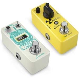 Donner ルーパー ペダル バンドル with ディレイ ペダル, Yellow Fall アナ...