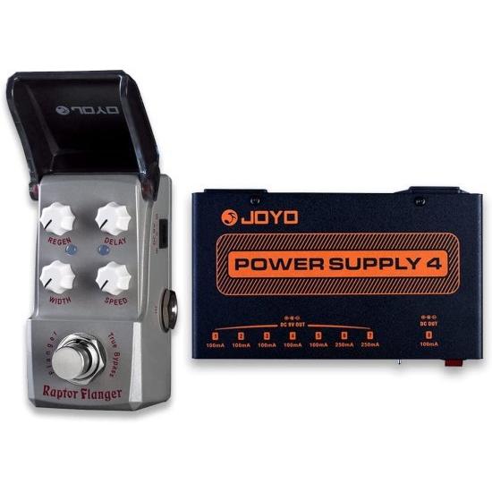 JOYO Raptor Flanger Mini ペダル with Isolated ギター エフェ...