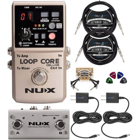 NUX Loop Core Deluxe ルーパー ペダル バンドル with NUX NMP-2 ...