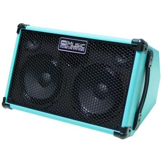 Coolmusic BP40D Powered アコースティック ギターアンプ- Portable ...