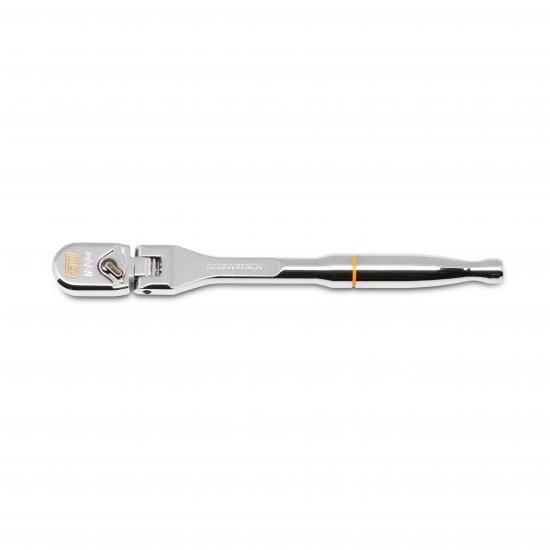 GEARWRENCH 1/4インチドライブ 120XP フルポリッシュクロームフレックスヘッドティア...