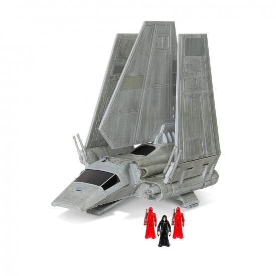 STAR WARS マイクロギャラクシー飛行隊 インペリアルシャトル - 7インチ 宇宙船クラス車両...