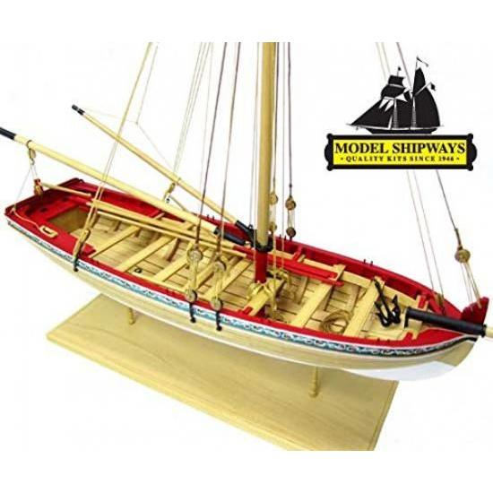 [モデルシップウェイ]Model Shipways 18th Century Longboat 1/...