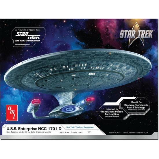 AMT 新スター・トレック U.S.S.エンタープライズ NCC-1701-D クリアエディション ...