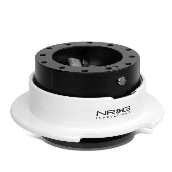 NRG Innovations SRK-250BK-WT クイックリリースキット (ボディカラーをお...