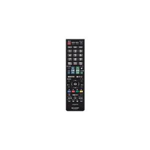 シャープ SHARP 液晶テレビ用リモコン ブラック系 GB129WJSA 0106380459