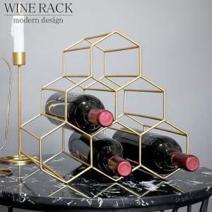 ワインラック ワインホルダー 6本収納 ディスプレイ