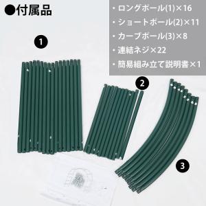 幅140×高さ240cm ガーデンアーチ バラ...の詳細画像5