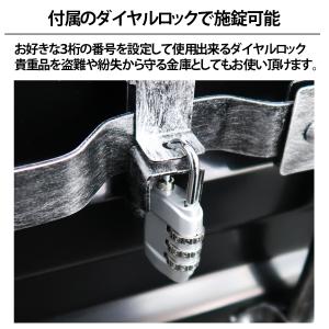 レトロ 雑貨 コンテナ 大型 収納ボックス 大...の詳細画像4
