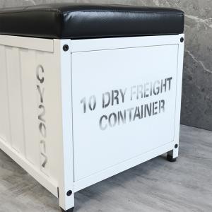 ベンチ コンテナ 収納ベンチ 収納ボックス お...の詳細画像4