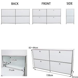 ハラー サイドボード Module2×2 北欧...の詳細画像3