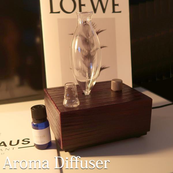 アロマディフューザー 水なし 噴霧式 ネブライザー フレグランス 芳香器 癒し コンパクト 水を使わ...