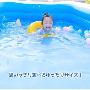 プール ビニールプール 家庭用プール ファミリ...の詳細画像2