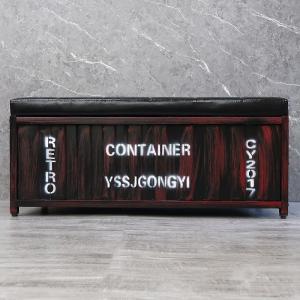 ベンチ コンテナ 収納ベンチ 収納ボックス お...の詳細画像5