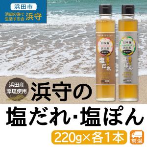 浜守の塩だれ・塩ぽんセット 220g×各1本 調味料 島根県 浜田市