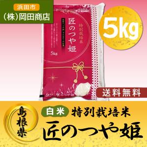 令和3年産 お米 つや姫 5kg 白米 特別栽培米 匠のつや姫 島根県産 送料無料｜worldone