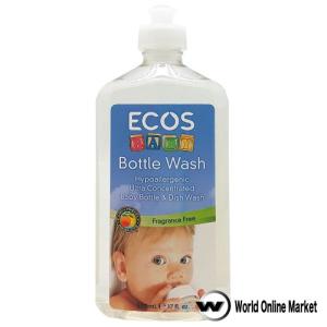 エコス 赤ちゃん用 食器用洗剤 ベビー ボトル＆ディッシュクリーナー 502ml｜worldonlinemarket