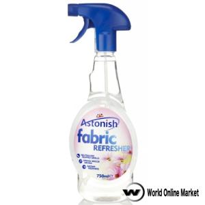 アストニッシュ 芳香剤 ファブリックフレッシュナー 750ml astonish 海外日用品｜worldonlinemarket