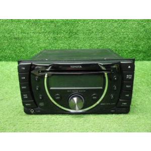 カーオーディオ デッキ・プレイヤー 2台セット トヨタ 純正 DEH-8138ZT CDデッキ プレーヤー オーディオ 2DIN USB AUX