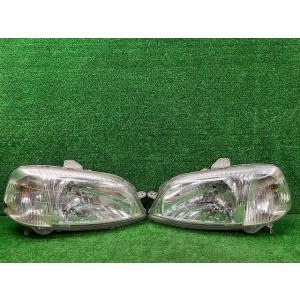 ホンダ　JB1/2　ライフ　前期　ヘッドライト　左右　ハロゲン　R7656　レベ無し　2505162...