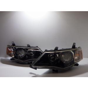 アウトランダー ヘッドライト左右 HID CW5W 後期 P5585 0 8301B238/319 ...