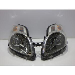 90系 ヴィッツ ヘッドライト左右 ハロゲン NCP SCP KSP90/95 後期 52-184 ...