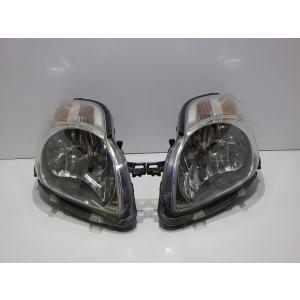 90系 ヴィッツ ヘッドライト左右 ハロゲン ncp scp ksp90/95 後期 52-184 ...