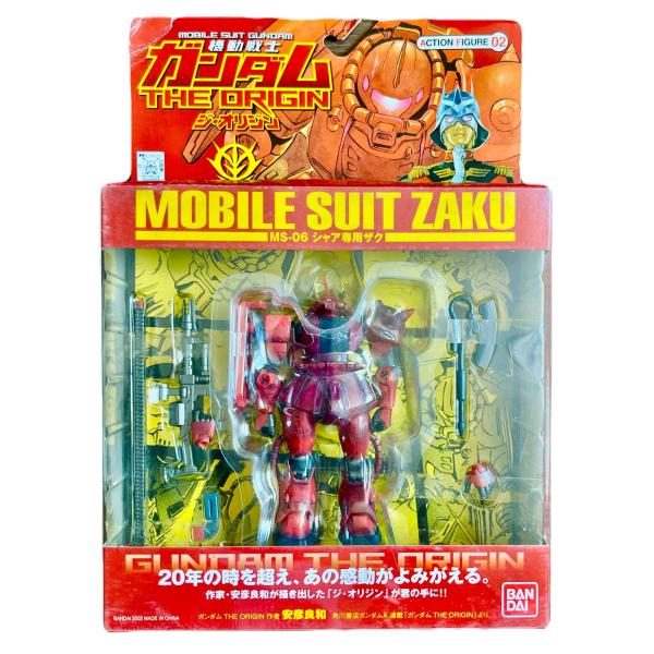 機動戦士ガンダム　THE　ORIGIN　シャア専用ザク　MS-06