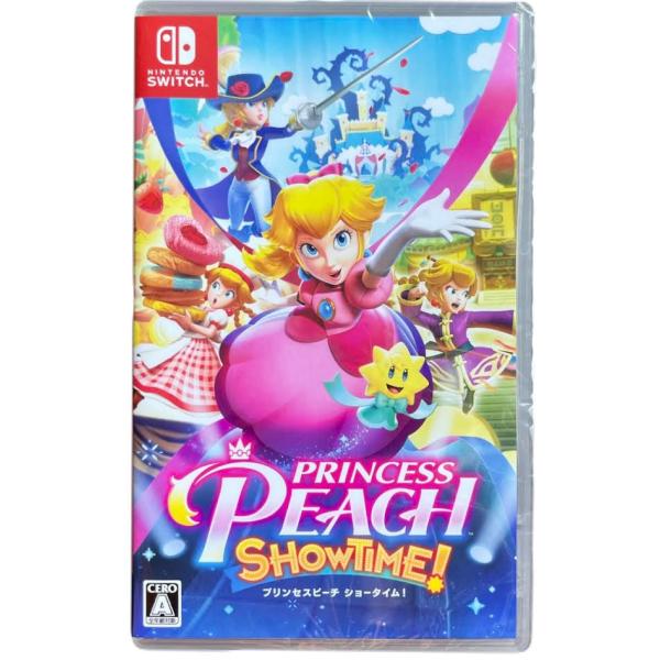 ニンテンドーSwitch ソフト 新品 シュリンク付き プリンセスピーチ Showtime!