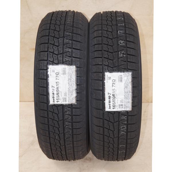 2本セット 未使用 スタッドレスタイヤ 165/60R15 77Q ヨコハマ YOKOHAMA ic...