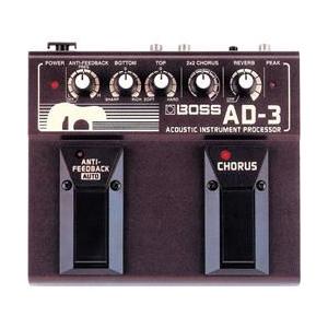 Boss AD-3 Acoustic Guitar Multi Effects Pedal｜worldselect