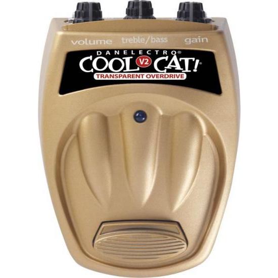 Danelectro Cool Cat CTO-2 Transparent Overdrive V2...