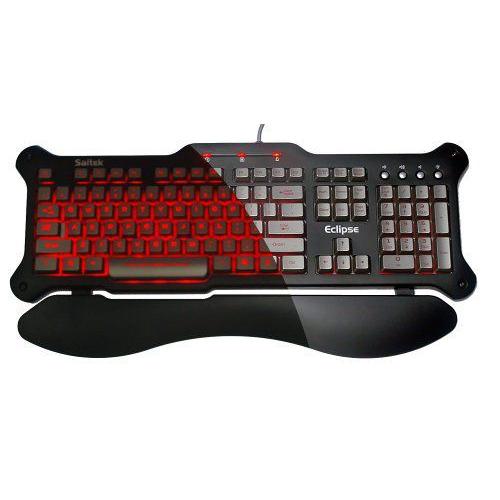 Saitek Eclipse Backlit Keyboard - Red LED ( PZ3