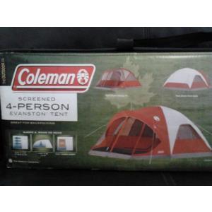 Coleman(コールマン) 4-Person Evanston Tent with Screened Porch Canopy 9 Ft x 7 Ft Fits Queen Bed｜worldselect