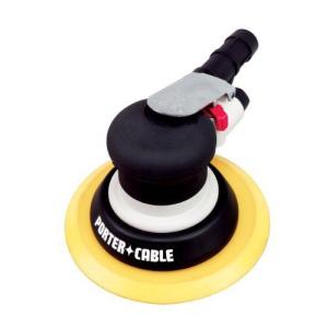 Porter-Cableポーターケーブル PTS8 6-Inch Random Orbit Pnuematic Sander Vacuum-Ready with 3/16-Inch Orbit｜worldselect