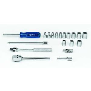 Snap-onスナップオン Industrial Brand JH Williams WSM-19HFTB 19-Piece 1/4-Inch Drive Socket and Drive Tool Set｜worldselect