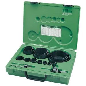 Greenleeグリーンリー 890 Industrial Maintenance Bi-Metal Hole Saw Kit For 3/4” Through 4-3/4” Conduit Size