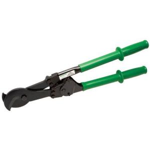 Greenleeグリーンリー 756 Heavy-Duty Ratchet Cable Cutter with Rubber Boot